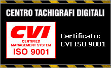Certificato CVI ISO 9001